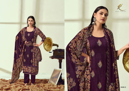 Winter E Jahan Rakhi Fashion Pashmina Suits Wholesale