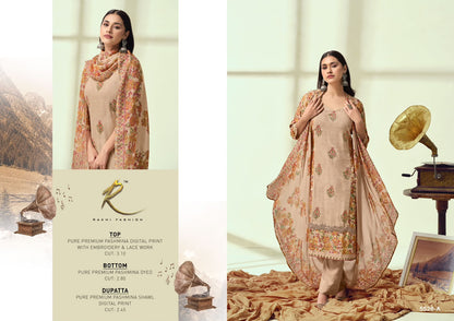 Winter E Jahan Rakhi Fashion Pashmina Suits Wholesale