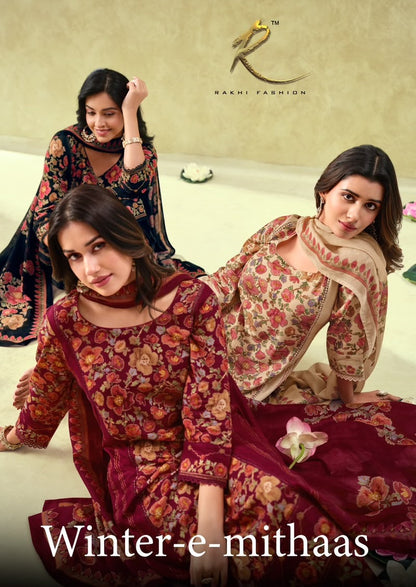 Winter E Mithaas 5521 Rakhi Fashion Pashmina Suits Manufacturer Ahmedabad