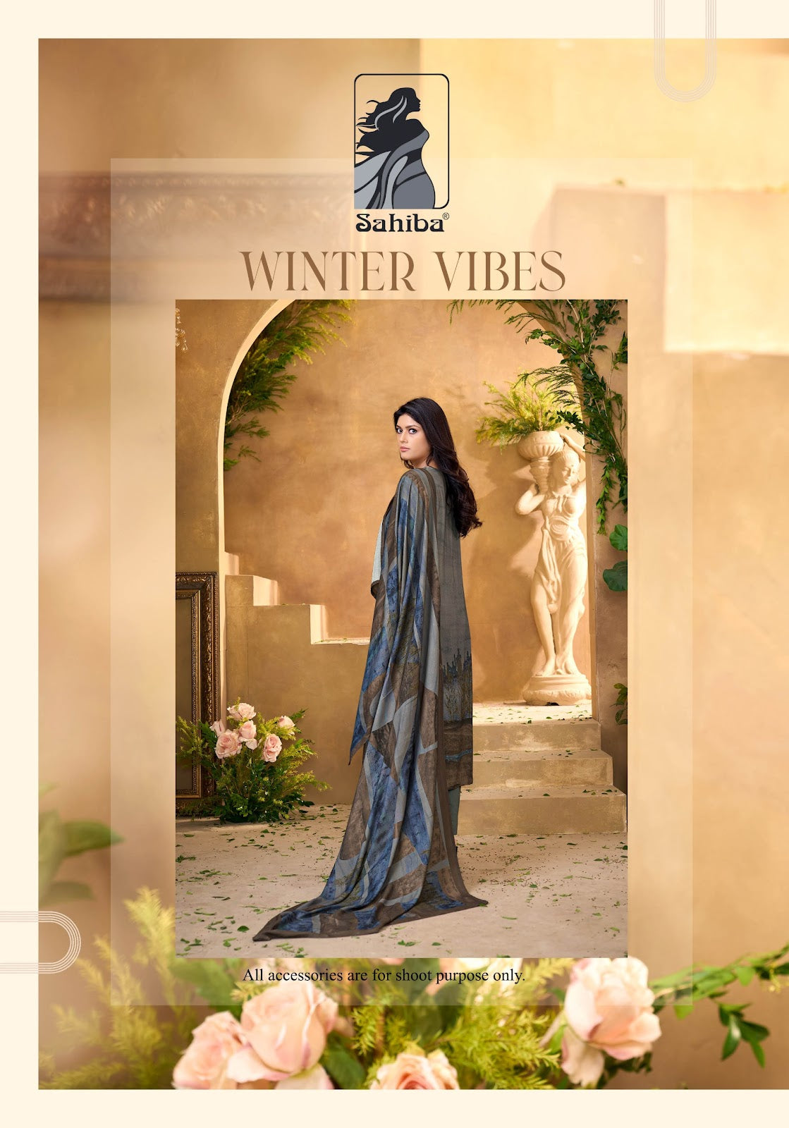 Winter Vibes Sahiba Karachi Pashmina Salwar Suits Exporter