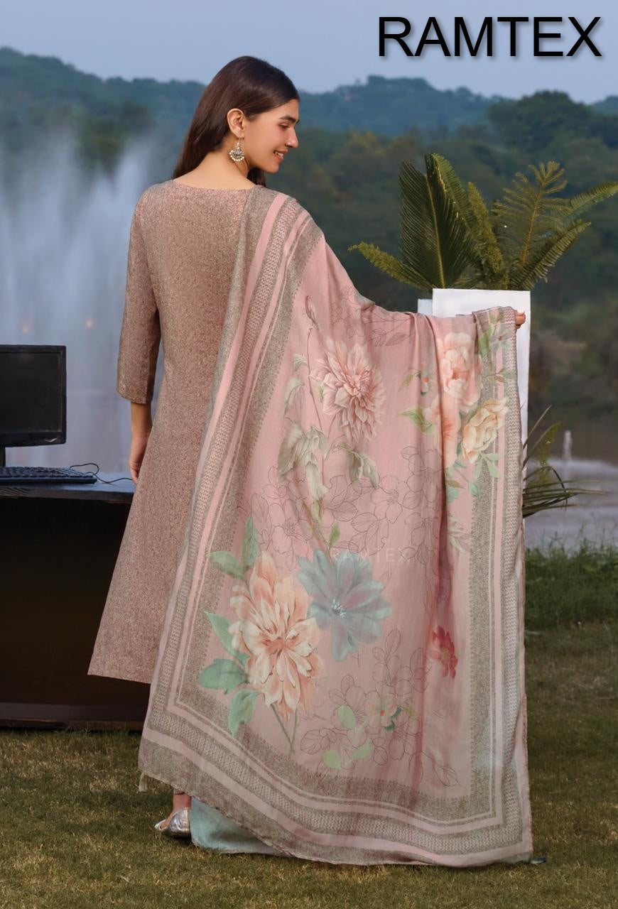 Winter Wardrobe Ramtex Pashmina Suits Exporter Ahmedabad