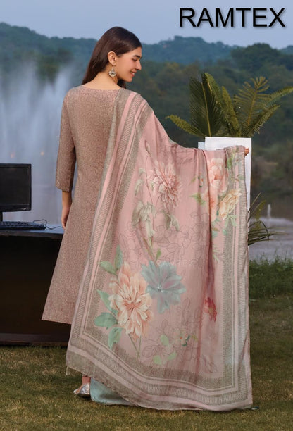 Winter Wardrobe Ramtex Pashmina Suits Exporter Ahmedabad