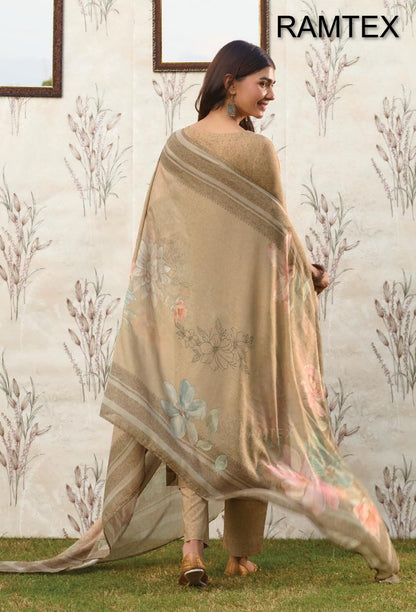 Winter Wardrobe Ramtex Pashmina Suits Exporter Ahmedabad