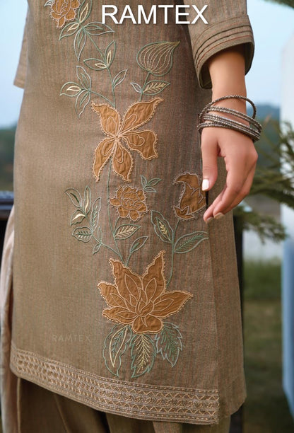 Winter Wardrobe Ramtex Pashmina Suits Exporter Ahmedabad