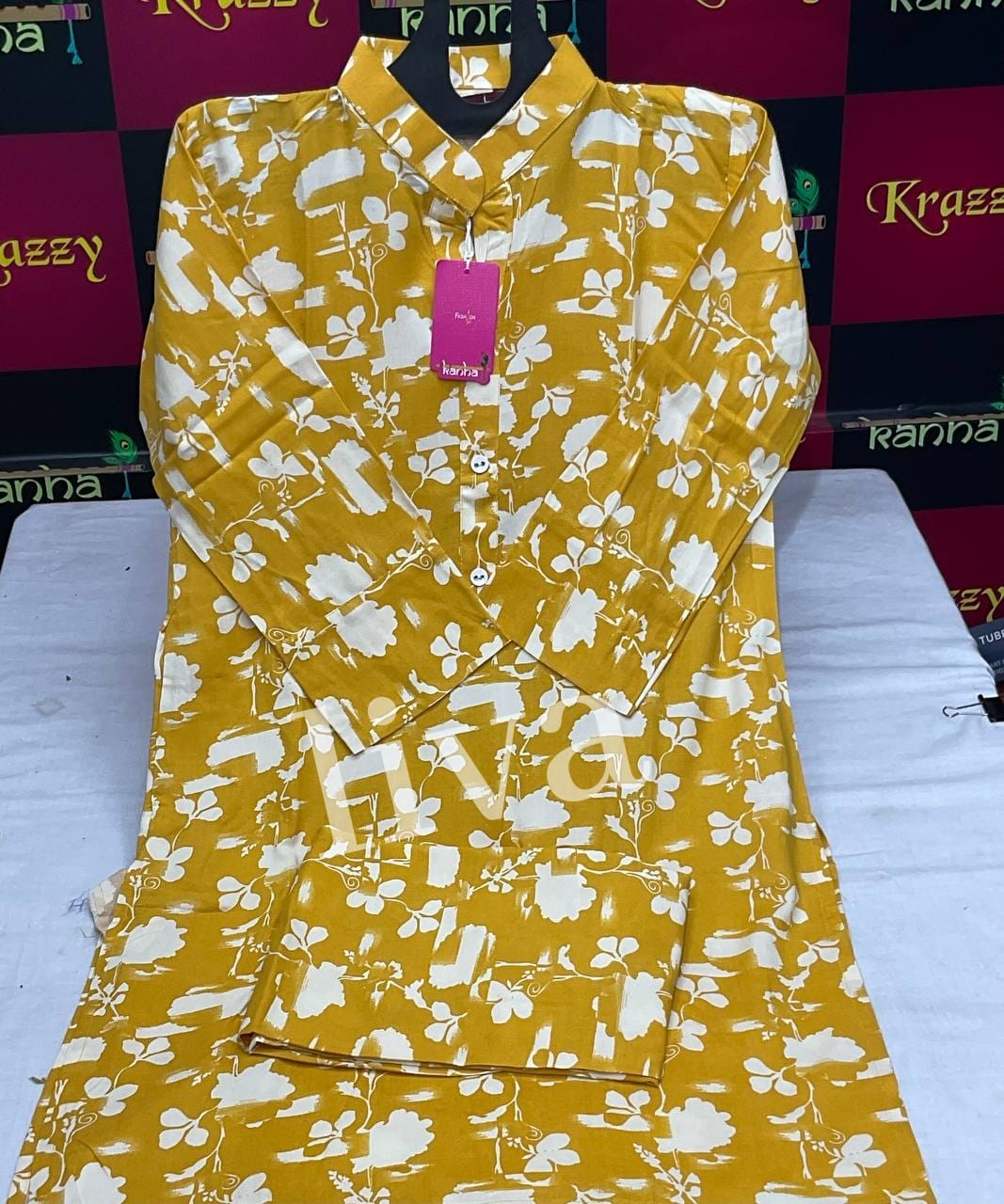 With Pocket Kanha Reyon Co Ord Set Wholesaler India