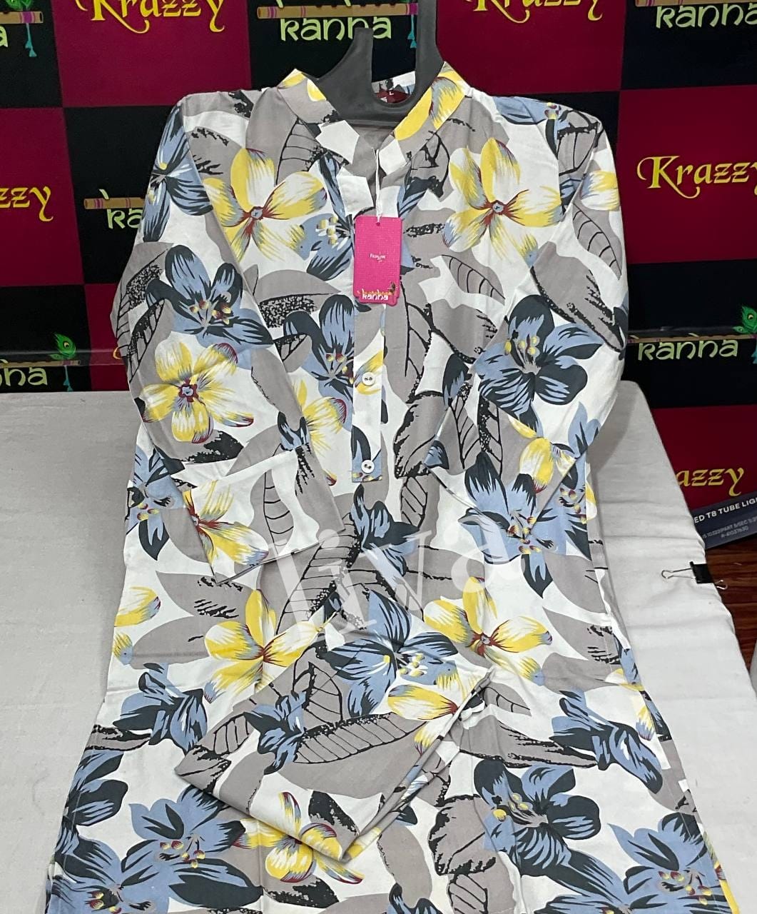 With Pocket Kanha Reyon Co Ord Set Wholesaler India