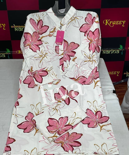 With Pocket Kanha Reyon Co Ord Set Wholesaler India