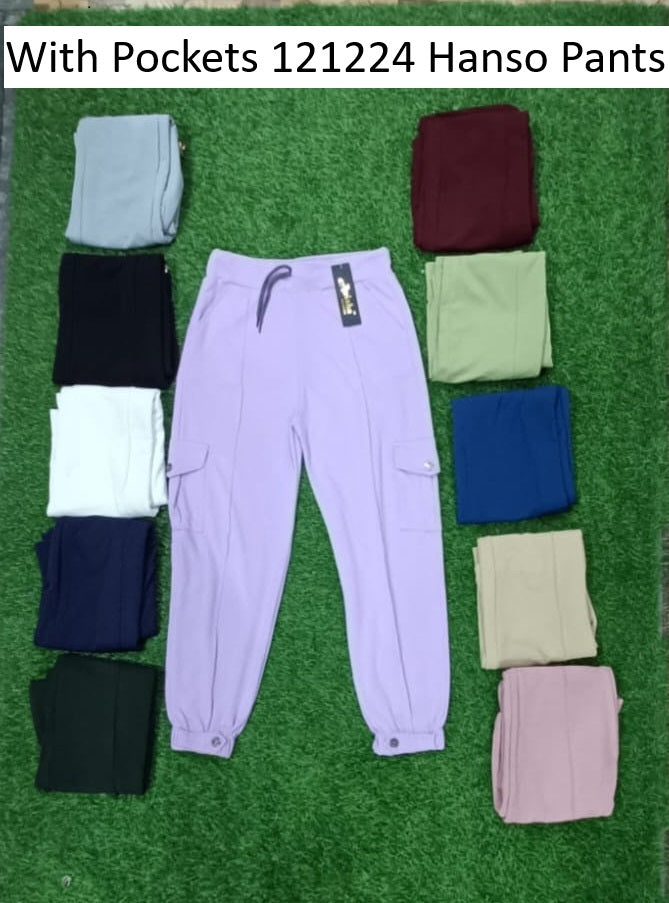 With Pockets 121224 Hanso Women Pants Wholesale Price