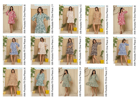 With Pockets Ffi Cotton One Piece Wholesaler