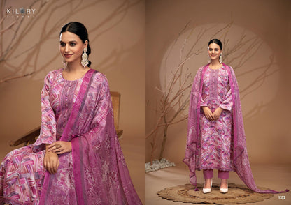 Wo Noor Kilory Pure Jam Pant Style Suits Wholesaler Gujarat