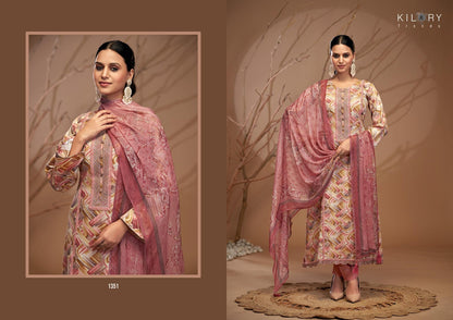 Wo Noor Kilory Pure Jam Pant Style Suits Wholesaler Gujarat