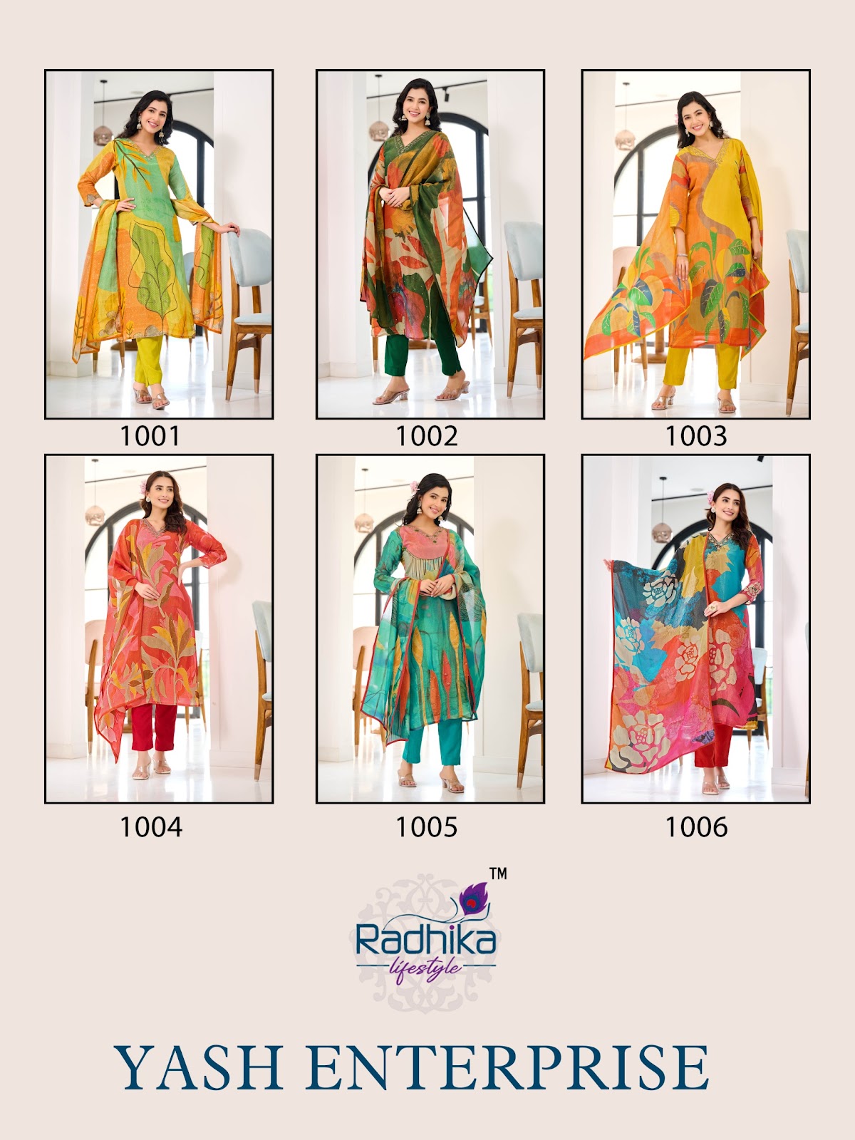 Womaniya Radhika Lifestyle Simmer Readymade Pant Style Suits Exporter India