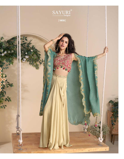 Wonaya Sayuri Chinon Indo Western Pair Wholesaler Ahmedabad