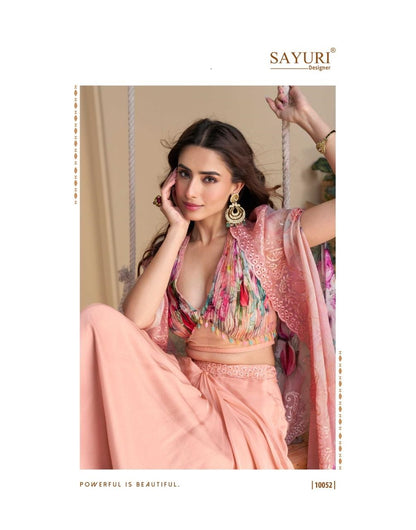 Wonaya Sayuri Chinon Indo Western Pair Wholesaler Ahmedabad