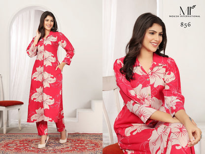 Wondor Vol 1 856-859 Moksh Premium Co Ord Set Supplier
