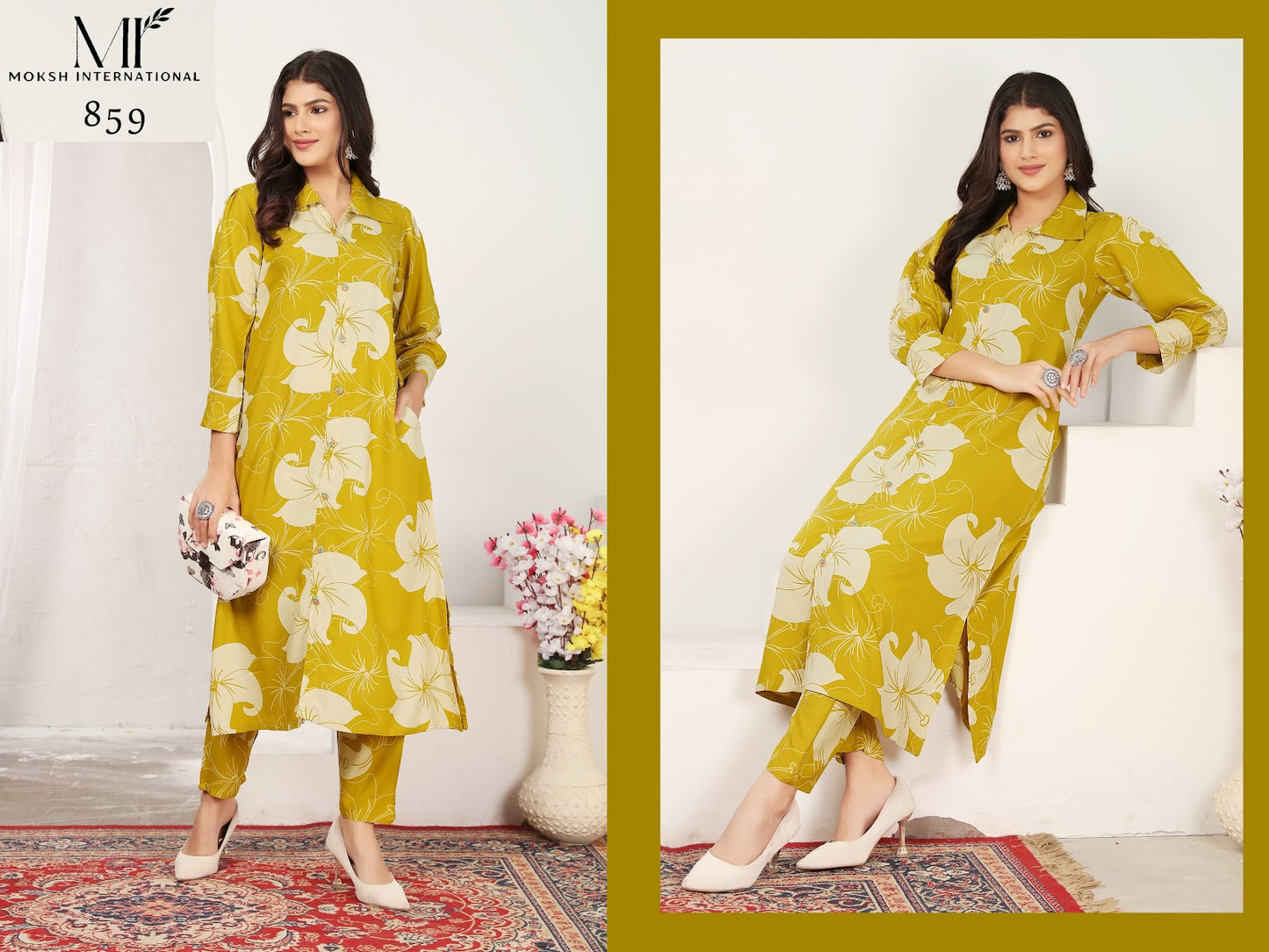 Wondor Vol 1 856-859 Moksh Premium Co Ord Set Supplier