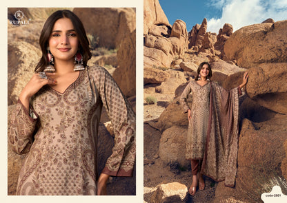 Woolen Tosh Rupali Viscose Pashmina Suits Supplier Gujarat