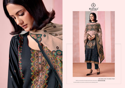 Woolen Tosh Vol 2 Rupali Viscose Pashmina Suits Exporter