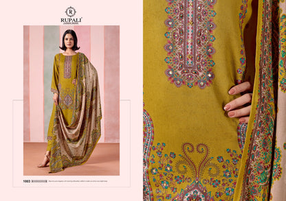 Woolen Tosh Vol 2 Rupali Viscose Pashmina Suits Exporter