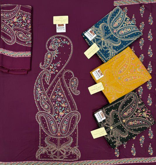 Wooltoosh Mumtaz Arts Viscose Pashmina Suits Exporter Gujarat