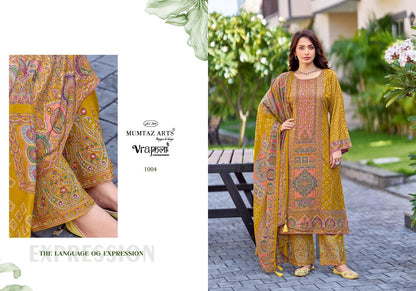 Wow Mumtaz Arts Pashmina Suits Wholesale Price