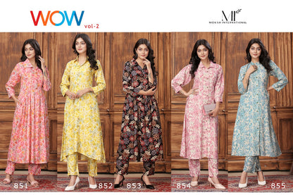 Wow Vol 2 Moksh International Rayon Co Ord Set Supplier India