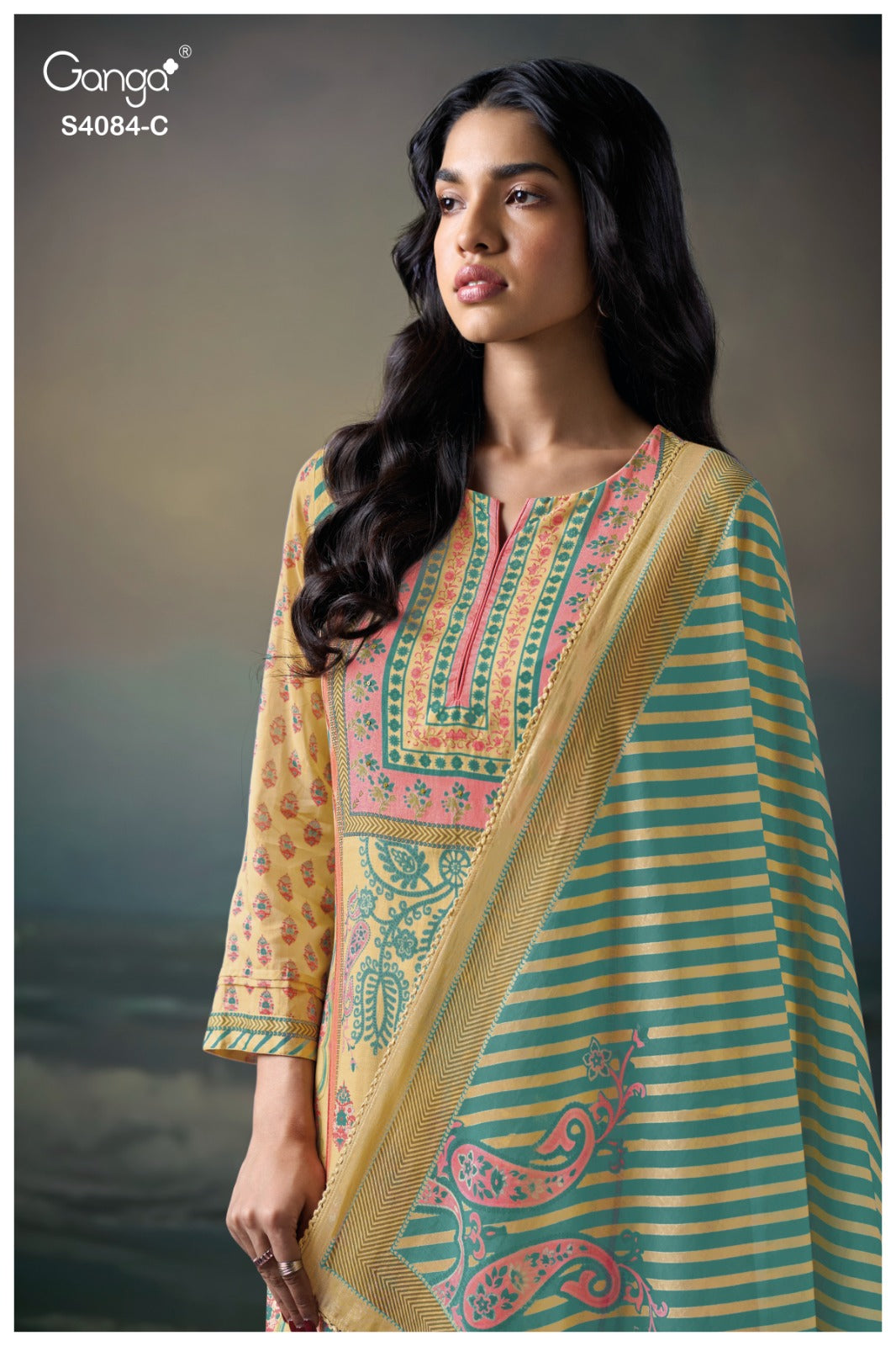 Wyetta Ganga Pashmina Suits Supplier