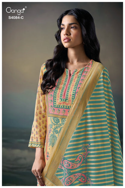 Wyetta Ganga Pashmina Suits Supplier