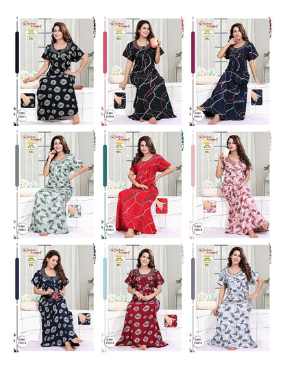 Xxl Alpine Ruchee Fashion Night Gowns Supplier Gujarat