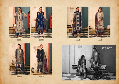 Yaado Ke Dhage Jay Vijay Satin Silk Pant Style Suits Exporter Gujarat