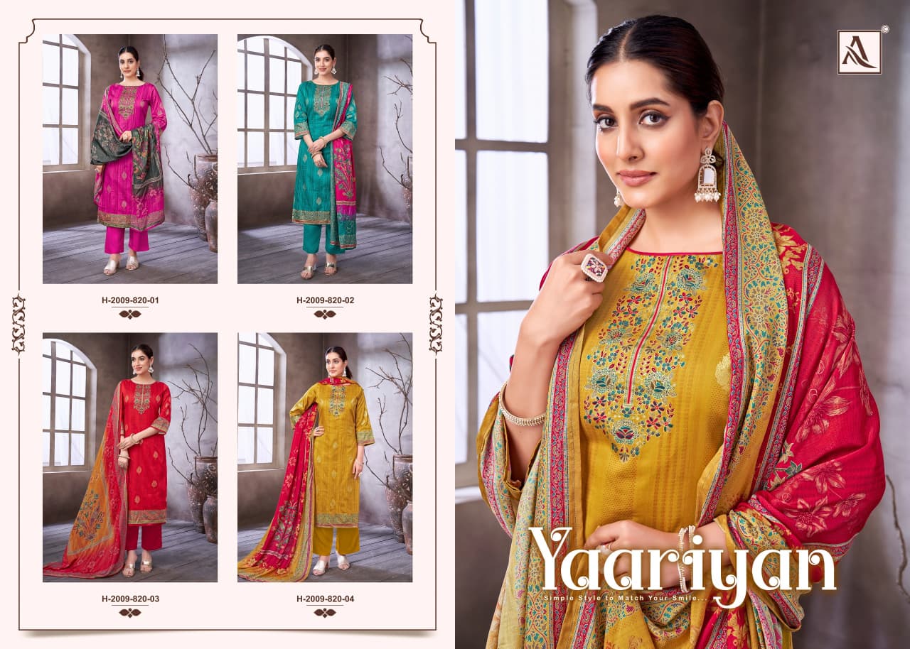 Yaariyan Alok Zam Karachi Salwar Suits Manufacturer India