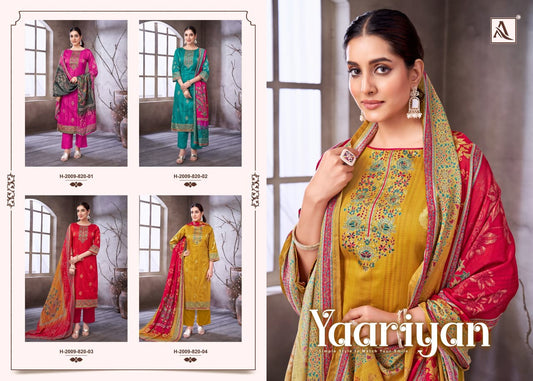 Yaariyan Alok Zam Karachi Salwar Suits Manufacturer India