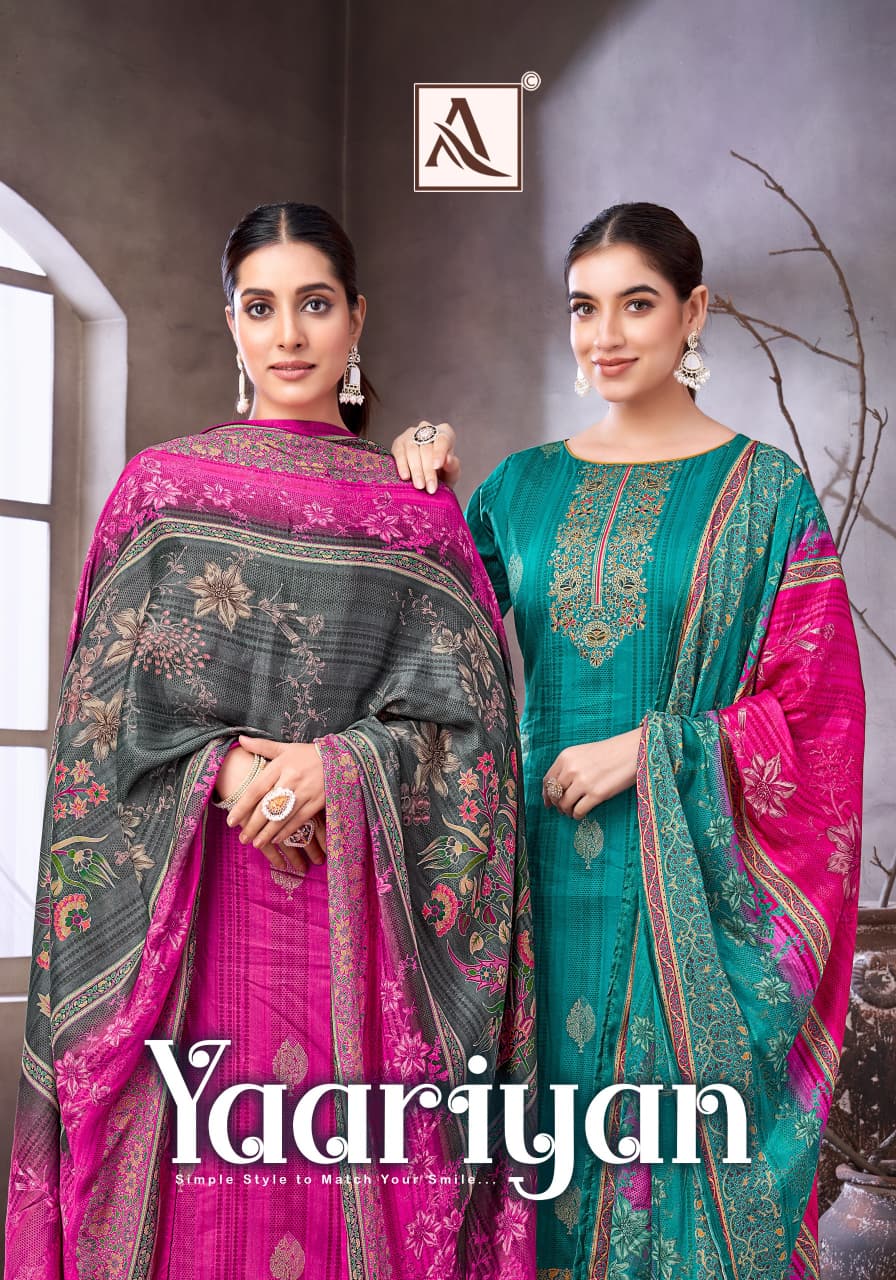 Yaariyan Alok Zam Karachi Salwar Suits Manufacturer India