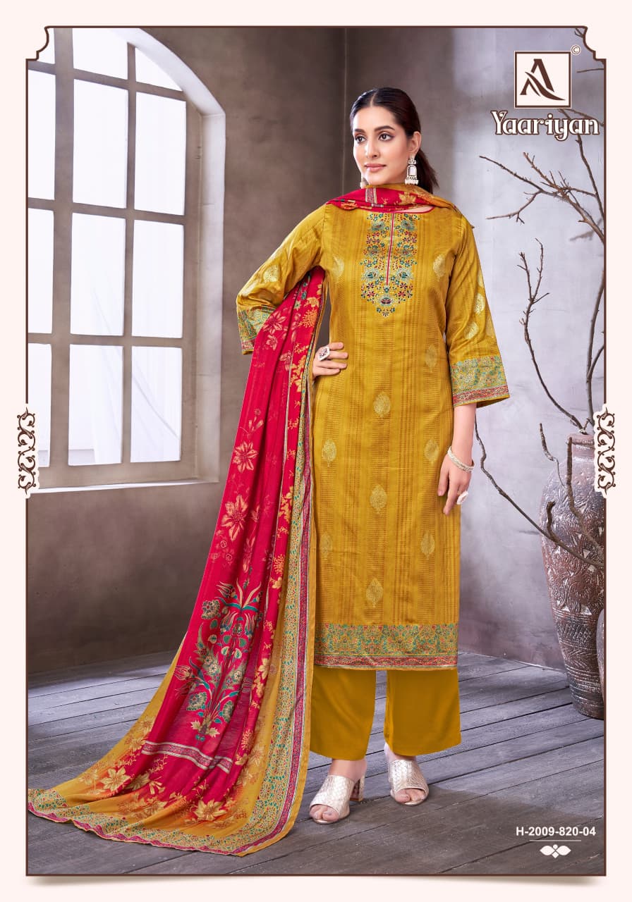 Yaariyan Alok Zam Karachi Salwar Suits Manufacturer India