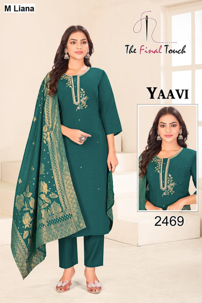 Yaavi M Liana Roman Readymade Pant Style Suits Supplier India