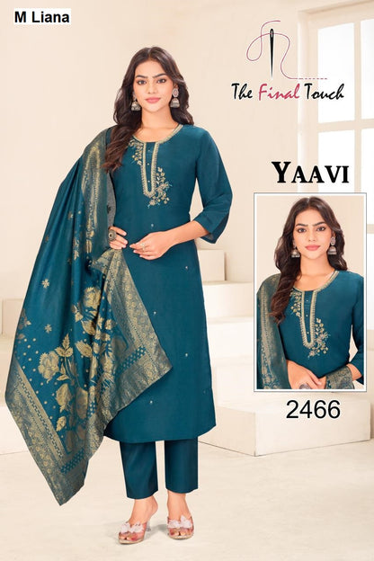 Yaavi M Liana Roman Readymade Pant Style Suits Supplier India