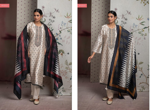 Yaheli Naariti Silk Pant Style Suits Exporter Ahmedabad
