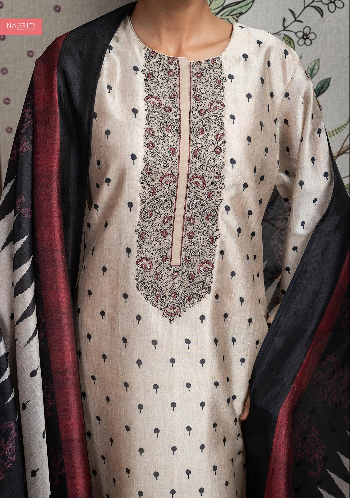Yaheli Naariti Silk Pant Style Suits Exporter Ahmedabad