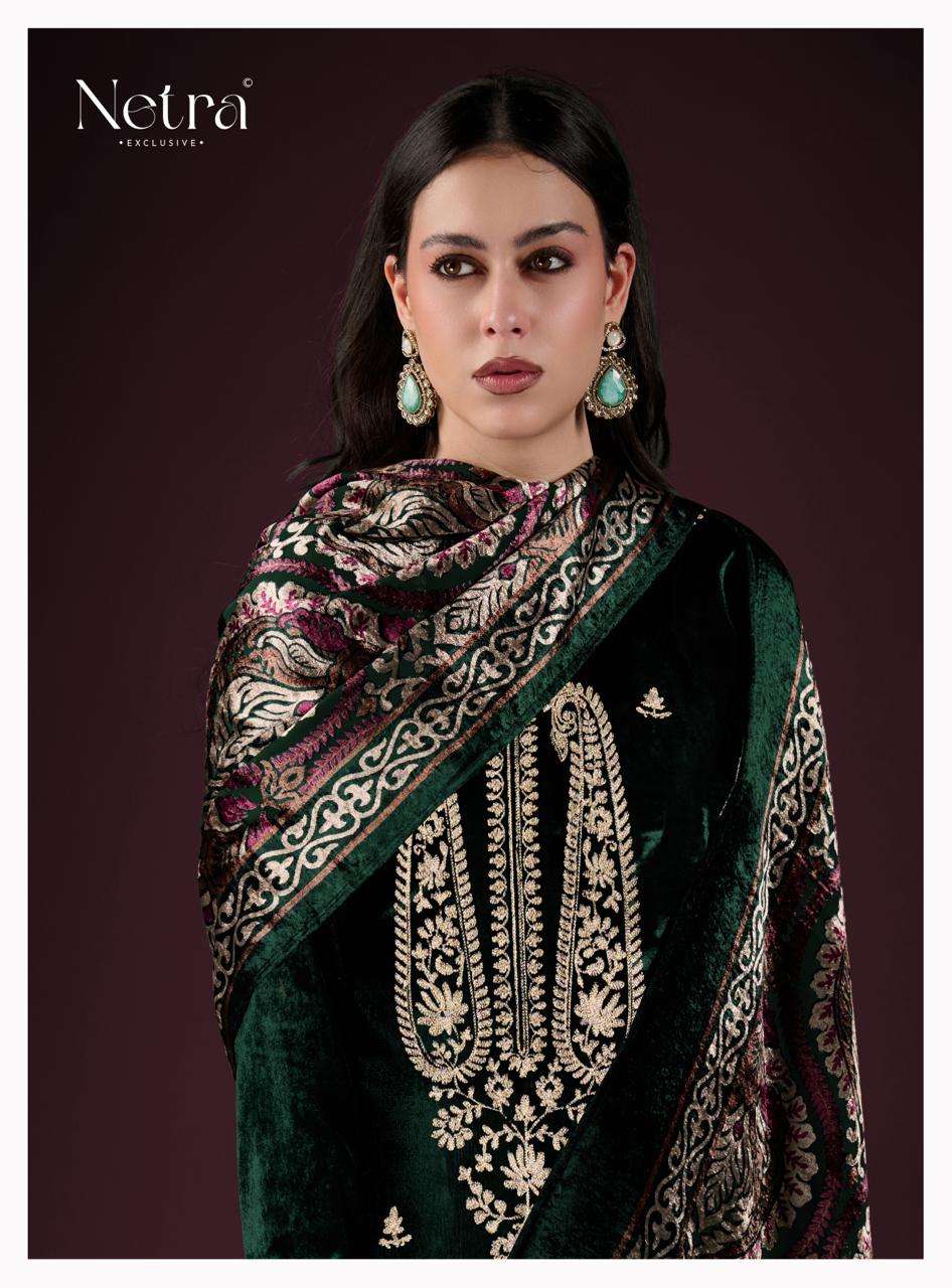 Yami Netra Velvet Suits Exporter Ahmedabad