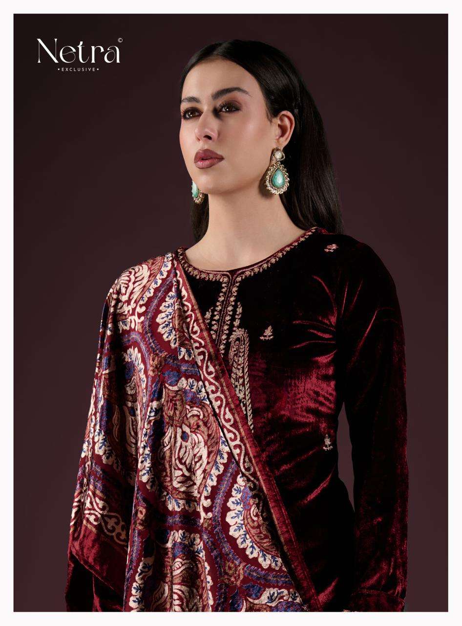 Yami Netra Velvet Suits Exporter Ahmedabad