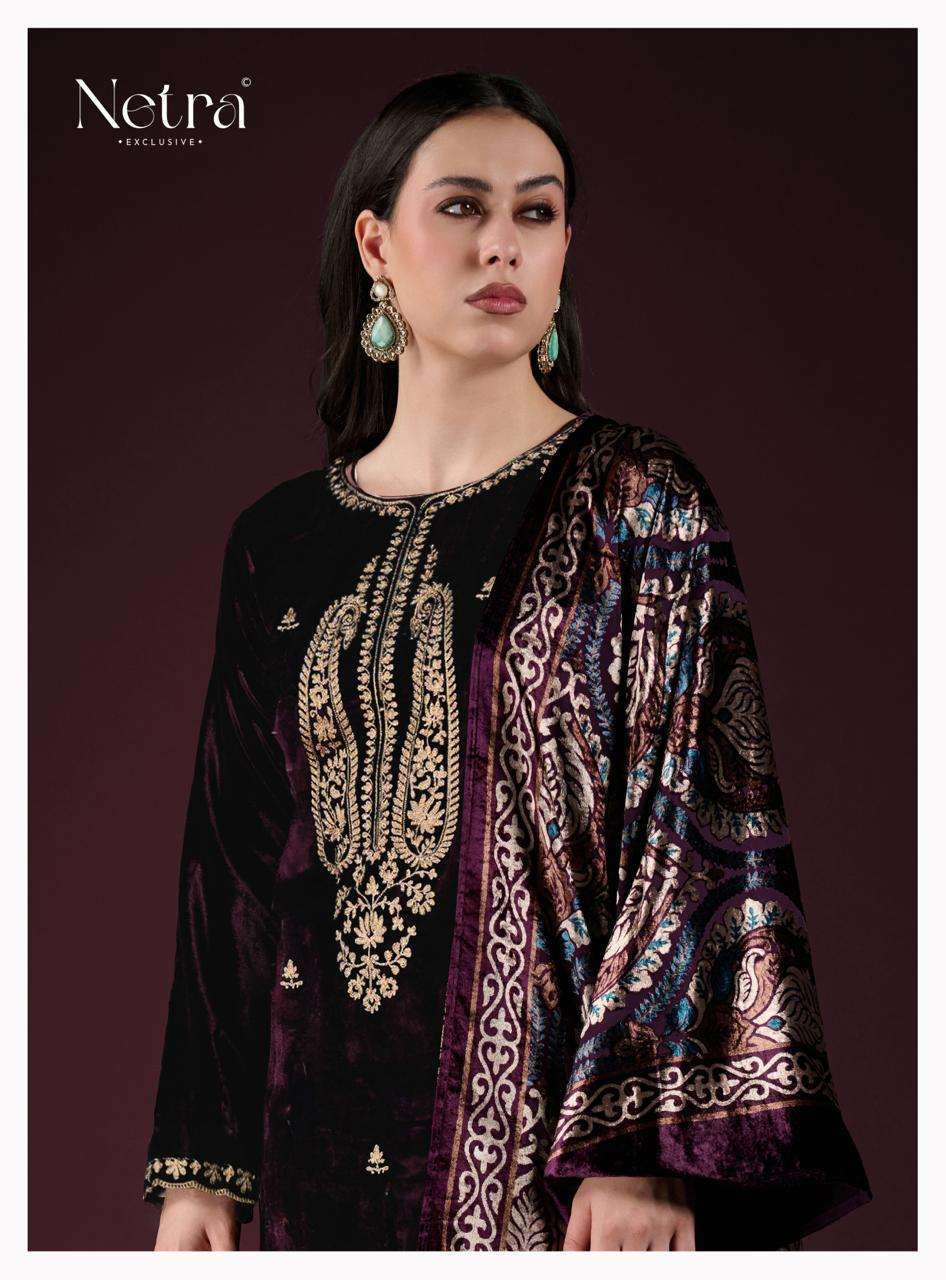 Yami Netra Velvet Suits Exporter Ahmedabad