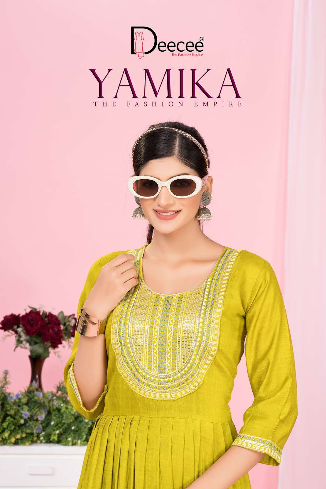 Yamika Deecee Vartican Anarkali Kurtis Wholesaler Gujarat
