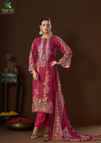 Yamika Karva Designer Studio Pant Style Suits Exporter Gujarat