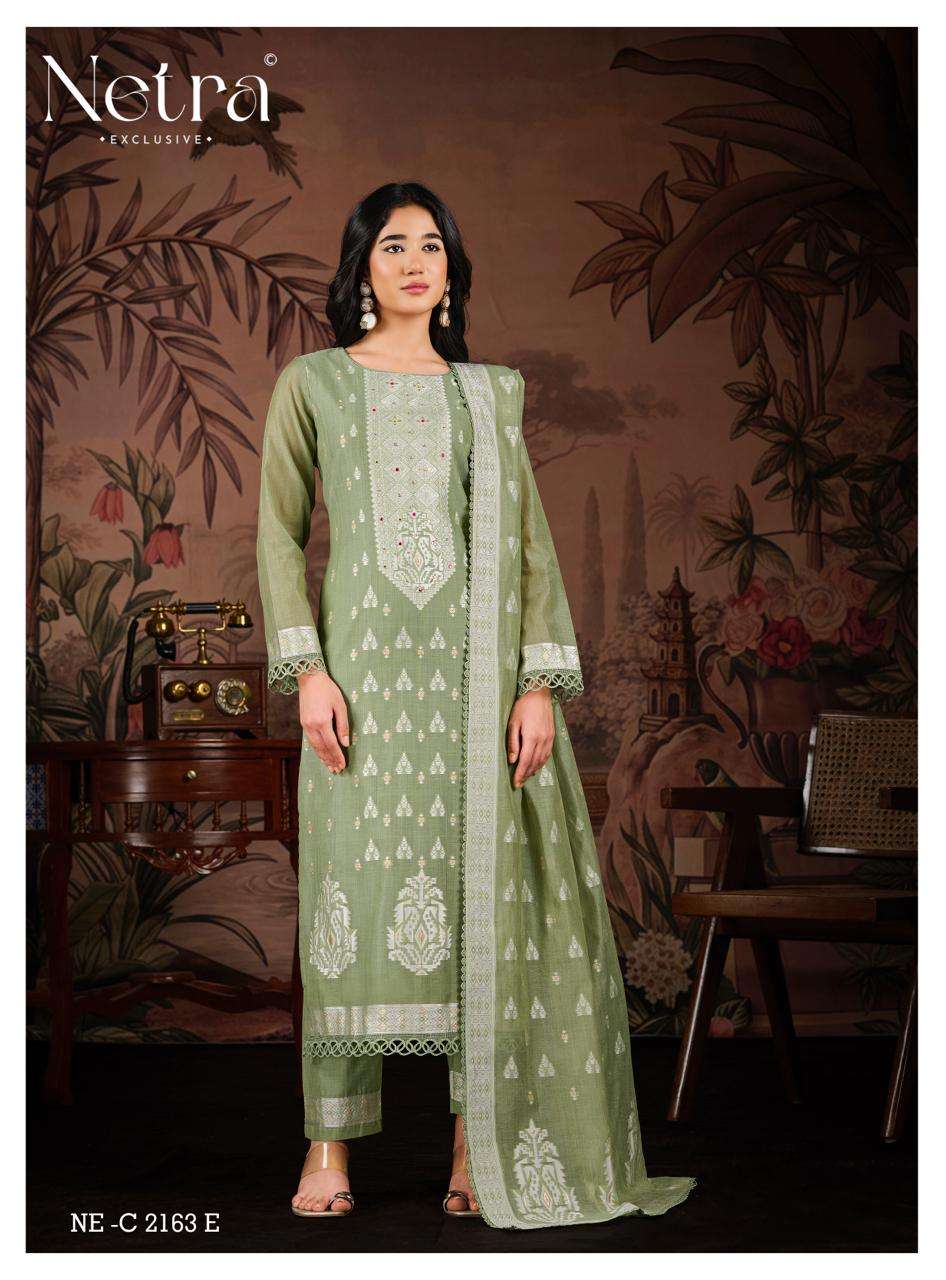 Yamika Netra Jamdani Pant Style Suits Wholesale Rate