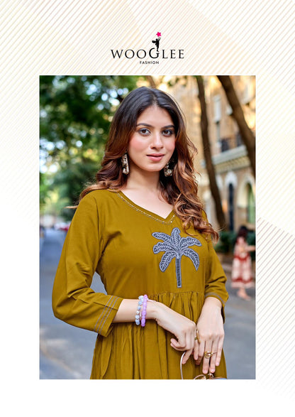 Yamini Wooglee Rayon One Piece Exporter Gujarat