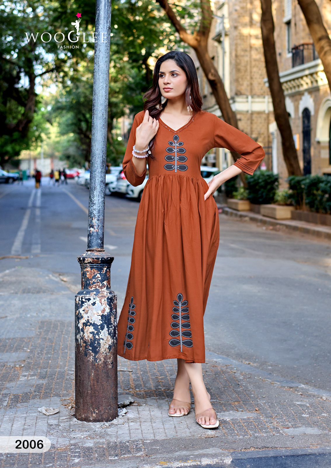 Yamini Wooglee Rayon One Piece Exporter Gujarat
