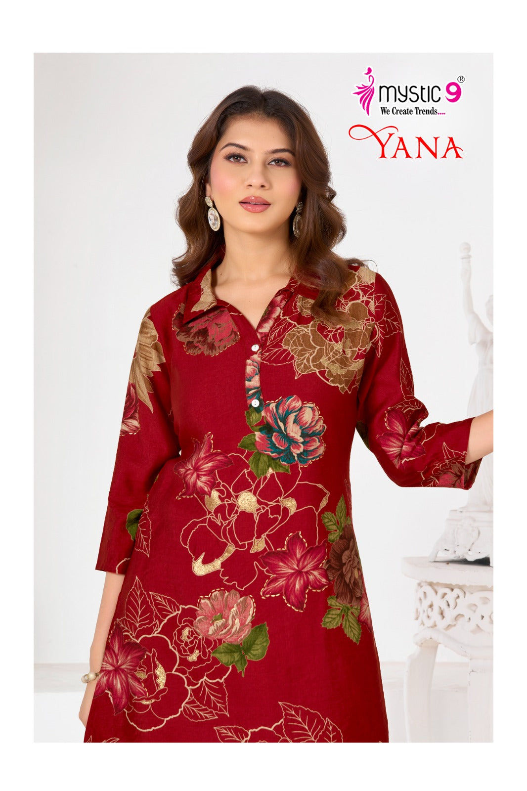 Yana Vol 1 Mystic 9 Vertican Co Ord Set Supplier Ahmedabad