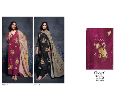 Yara 2761 Ganga Cotton Dobby Plazzo Style Suits Wholesale