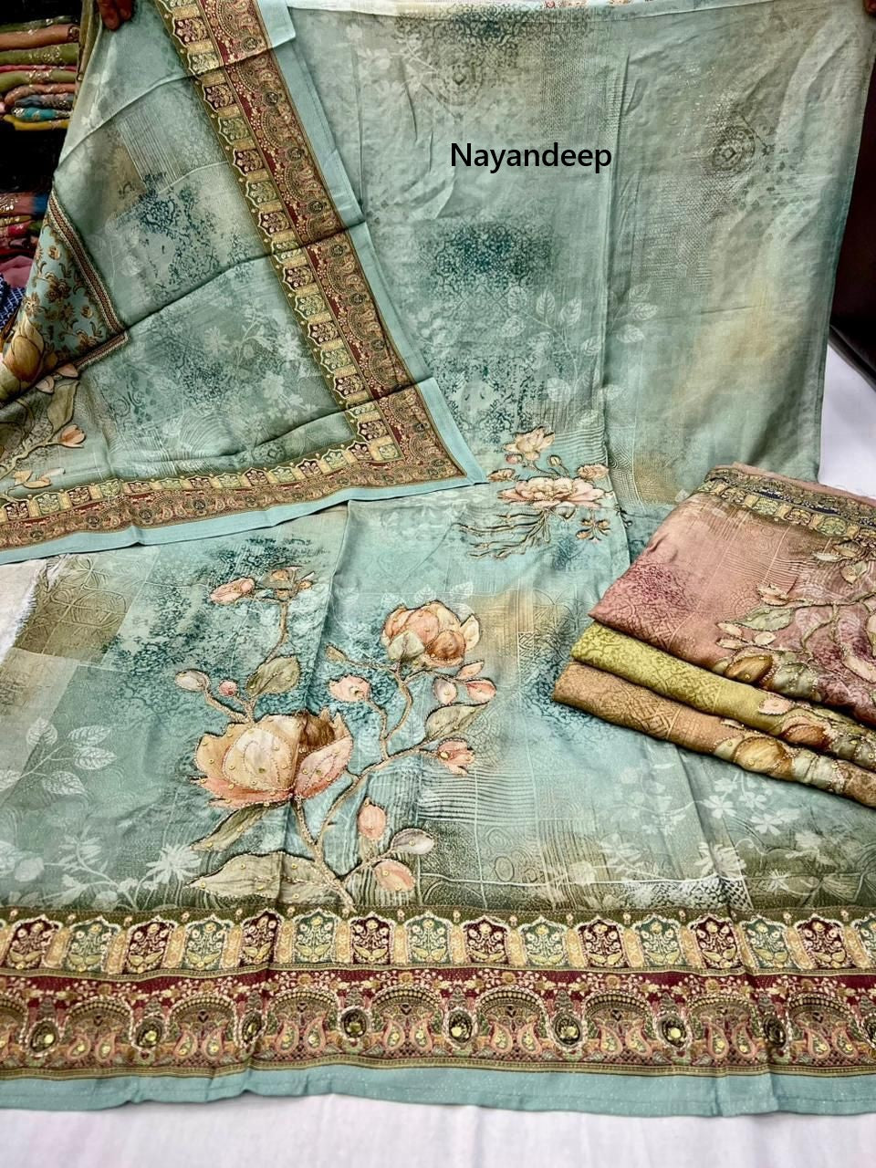 Yashika Nayandeep Shimmer Salwar Suits Wholesale Price