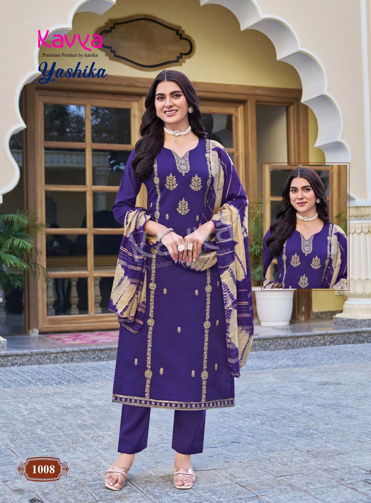 Yashika Vol 1 Kavya Vatican Readymade Pant Style Suits Wholesale Rate